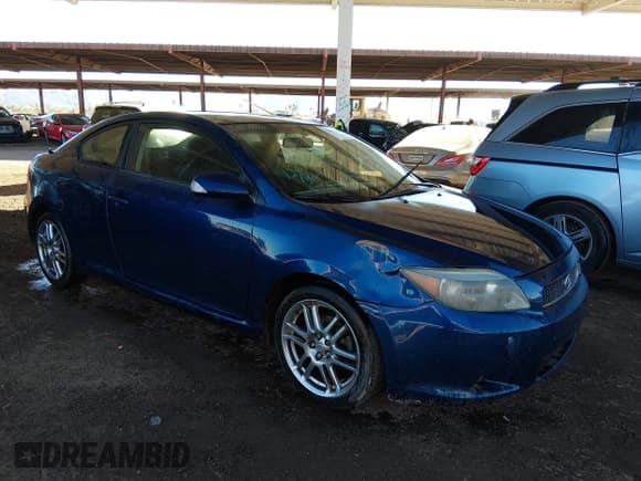 ✅ 2005 Scion tC • VIN: JTKDE177750058604 • Lot: 43839206. Wystawiony na IAAI z przebiegiem 185 943 mil. Bezpłatny archiwum sprzedaży aukcyjnych z USA i szczegółowy raport historii pojazdu na DreamBid. Zdjęcie 1.