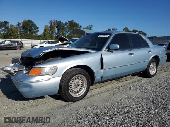 ✅ 2002 Mercury Grand Marquis LS Premium • VIN: 2MEFM75W42X620261 • Lot: 85149625. Listed on Copart with 167,285 mi. Free auction sales archive from the USA and detailed vehicle history report at DreamBid. Image 1.