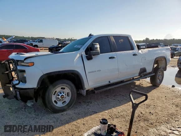 ✅ 2024 Chevrolet Silverado 2500HD Work Truck • VIN: 1GC1YLE75RF375560 • Лот: 62872135. Опубликован ранее на Copart с пробегом Не указан. Бесплатный доступ к архиву аукционных продаж из США и подробный отчёт об истории автомобиля на DreamBid. Изображение 1.