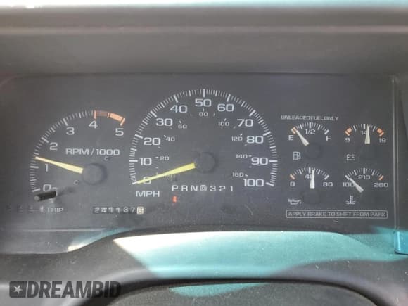 ✅ 1995 Chevrolet Silverado 2500 • VIN: 1GCFK24K7SE228644 • Lot: 57244755. Listed on Copart with 241,137 mi. Free auction sales archive from the USA and detailed vehicle history report at DreamBid. Image 9.