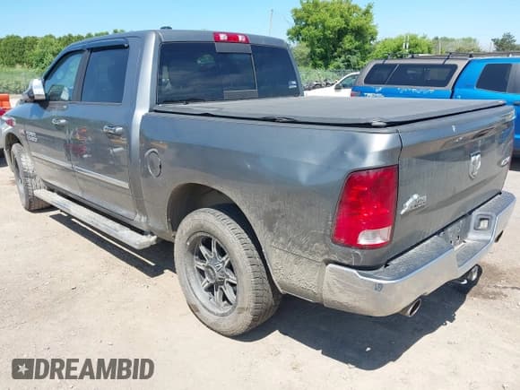✅ 2013 Ram 1500 Outdoorsman • VIN: 1C6RR7LT1DS666992 • Lot: 42579917. Listed on IAAI with 104,183 mi. Free auction sales archive from the USA and detailed vehicle history report at DreamBid. Image 3.