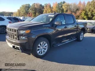 ✅ 2020 Chevrolet Silverado 1500 Custom • VIN: 3GCPWBEH5LG280070 • Lot: 75866044. Wystawiony na Copart z przebiegiem 34 871 mil. Bezpłatny archiwum sprzedaży aukcyjnych z USA i szczegółowy raport historii pojazdu na DreamBid. Zdjęcie 1.