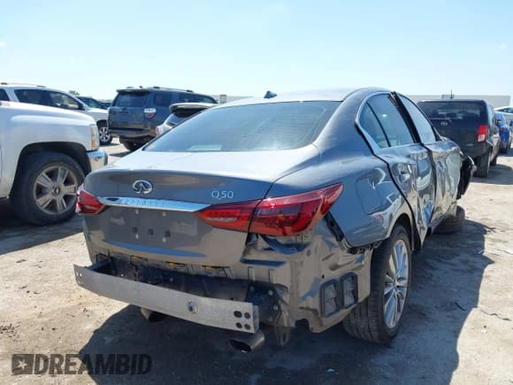 ✅ 2019 Infiniti Q50 Luxe • VIN: JN1EV7AP0KM514389 • Лот: 42082646. Опубликован ранее на IAAI с пробегом 77 339 миль. Бесплатный доступ к архиву аукционных продаж из США и подробный отчёт об истории автомобиля на DreamBid. Изображение 4.