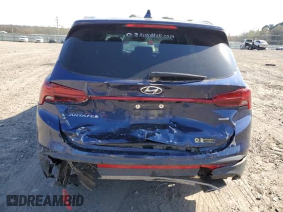 2022 Hyundai Santa Fe SE z VIN 5NMS1DAJXNH379827, wystawiony jako Copart lot #49854465 z przebiegiem 74 317 mil mil oraz Czysty tytuł • Clean title. Historia ofert i sprzedaży dostępna na DreamBid. Obrazek 6.