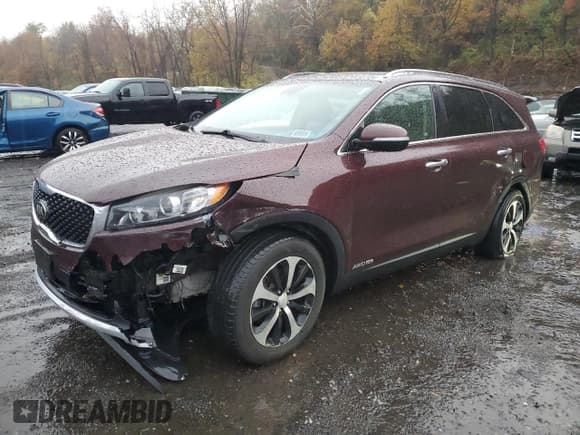 ✅ 2017 Kia Sorento EX • VIN: 5XYPHDA55HG234262 • Лот: 90362095. Опубликован ранее на Copart с пробегом 199 379 миль. Бесплатный доступ к архиву аукционных продаж из США и подробный отчёт об истории автомобиля на DreamBid. Изображение 1.
