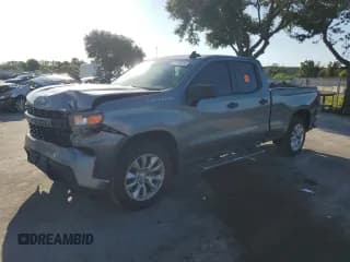 ✅ 2019 Chevrolet Silverado 1500 Custom • VIN: 1GCRWBEF3KZ207561 • Lot: 61170535. Wystawiony na Copart z przebiegiem 134 565 mil. Bezpłatny archiwum sprzedaży aukcyjnych z USA i szczegółowy raport historii pojazdu na DreamBid. Zdjęcie 1.