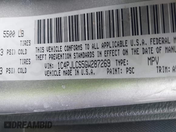 ✅ 2016 Jeep Cherokee Latitude • VIN: 1C4PJLCS5GW287269 • Lot: 43063086. Wystawiony na IAAI z przebiegiem Nie podano. Bezpłatny archiwum sprzedaży aukcyjnych z USA i szczegółowy raport historii pojazdu na DreamBid. Zdjęcie 9.