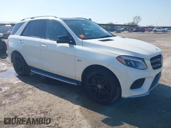 ✅ 2018 Mercedes-Benz GLE 43 AMG • VIN: 4JGDA6EB7JB142522 • Lot: 41950295. Listed on IAAI with 108,637 mi. Free auction sales archive from the USA and detailed vehicle history report at DreamBid. Image 1.