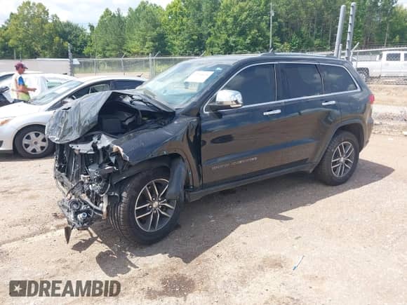 2018 Jeep Grand Cherokee Limited z VIN 1C4RJEBG2JC340150, wystawiony jako IAAI lot #42749021 z przebiegiem 99 571 mil mil oraz . Historia ofert i sprzedaży dostępna na DreamBid. Obrazek 2.