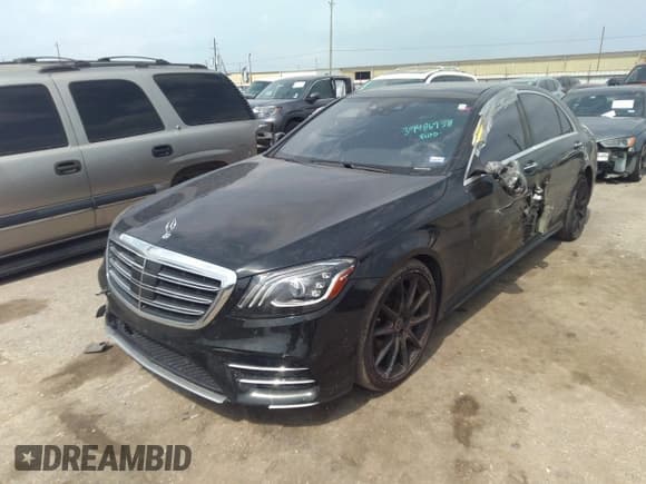 ✅ 2019 Mercedes-Benz S 560 • VIN: WDDUG8DB4KA434979 • Lot: 39486958. Listed on IAAI with 105,942 mi. Free auction sales archive from the USA and detailed vehicle history report at DreamBid. Image 2.