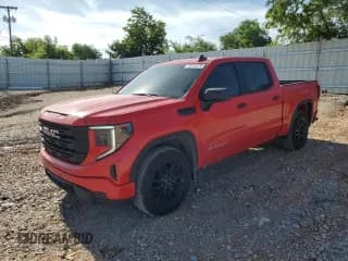 ✅ 2024 GMC Sierra 1500 Pro • VIN: 1GTPUAEK4RZ185987 • Lot: 56735235. Listed on Copart with 52,853 mi. Free auction sales archive from the USA and detailed vehicle history report at DreamBid. Image 1.