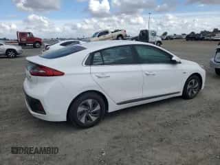 2017 Hyundai Ioniq SEL с VIN KMHC75LC2HU057523, выставлен на аукционе Copart как лот 80983994 с пробегом Не указан миль и Списание • Salvage title. История ставок и продаж доступна на DreamBid. Изображение 3.