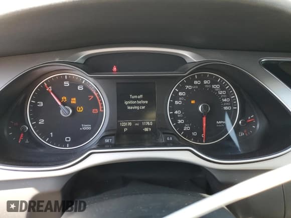 ✅ 2016 Audi allroad A4 Premium • VIN: WA1TFAFL9GA009149 • Lot: 60639515. Listed on Copart with 123,170 mi. Free auction sales archive from the USA and detailed vehicle history report at DreamBid. Image 9.