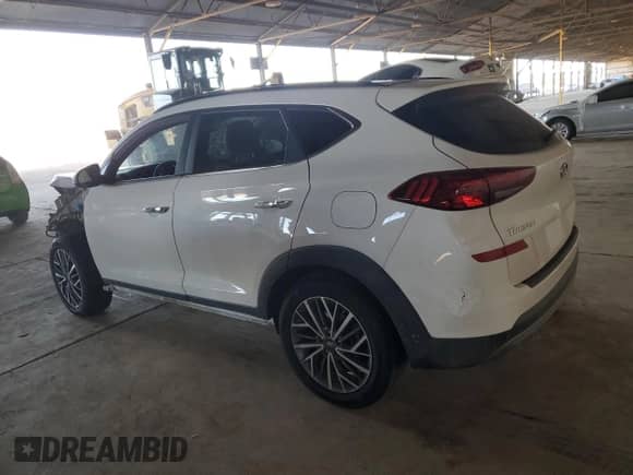 2021 Hyundai Tucson Limited z VIN KM8J3CAL1MU373256, wystawiony jako Copart lot #89480585 z przebiegiem 57 730 mil mil oraz Szkoda całkowita • Salvage title. Historia ofert i sprzedaży dostępna na DreamBid. Obrazek 2.