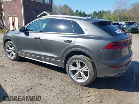 ✅ 2019 Audi Q8 Premium Plus • VIN: WA1BVAF15KD046641 • Lot: 42188166. Listed on IAAI with 85,507 mi. Free auction sales archive from the USA and detailed vehicle history report at DreamBid. Image 3.