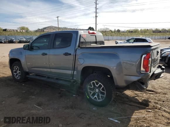 ✅ 2022 GMC Canyon 4WD AT4 • VIN: 1GTG6FEN0N1168159 • Лот: 54419555. Опубликован ранее на Copart с пробегом 44 917 миль. Бесплатный доступ к архиву аукционных продаж из США и подробный отчёт об истории автомобиля на DreamBid. Изображение 2.