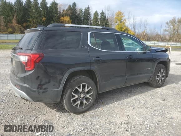 ✅ 2020 GMC Acadia SLE • VIN: 1GKKNRL41LZ197973 • Lot: 77642574. Listed on Copart with 52,105 mi. Free auction sales archive from the USA and detailed vehicle history report at DreamBid. Image 3.