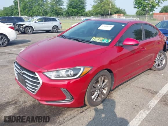 2018 Hyundai Elantra Value Edition with VIN KMHD84LF2JU466391, listed as a IAAI auction lot 42404720 with 103,716 mi miles and . Bid and sale history available at DreamBid. Image 2.