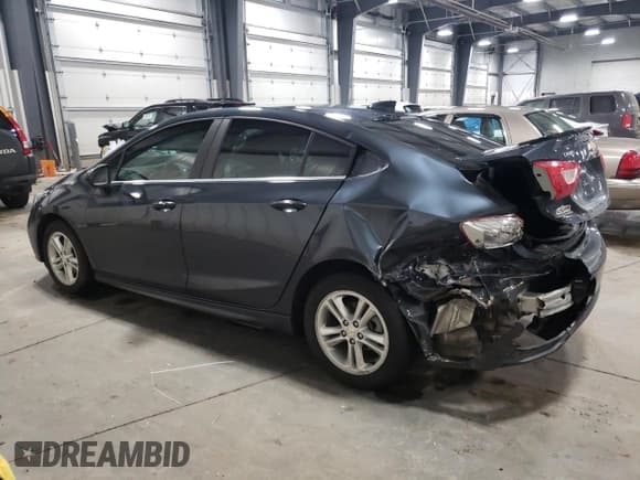✅ 2017 Chevrolet Cruze LT • VIN: 1G1BE5SM0H7145140 • Lot: 73217332. Listed on Copart with 76,006 mi. Free auction sales archive from the USA and detailed vehicle history report at DreamBid. Image 2.