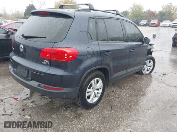 ✅ 2016 Volkswagen Tiguan SEL • VIN: WVGBV7AX1GW590419 • Lot: 43420629. Listed on IAAI with 80,470 mi. Free auction sales archive from the USA and detailed vehicle history report at DreamBid. Image 4.