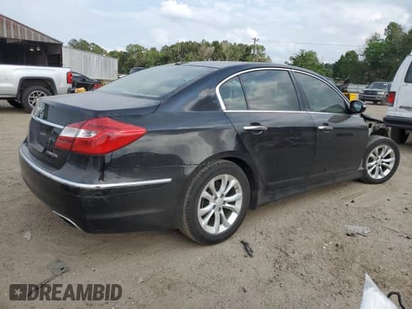 2013 Hyundai Genesis 3.8L z VIN KMHGC4DD0DU249371, wystawiony jako Copart lot #51364264 z przebiegiem 115 861 mil mil oraz Szkoda całkowita • Salvage title. Historia ofert i sprzedaży dostępna na DreamBid. Obrazek 3.