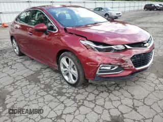 ✅ 2017 Chevrolet Cruze Premier • VIN: 1G1BF5SM5H7181614 • Лот: 53763492. Размещён на Copart с пробегом 50 761 миль миль. Получите бесплатный доступ к архиву аукционных продаж из США и посмотрите подробный отчёт об истории автомобиля на DreamBid. Изображение 1.