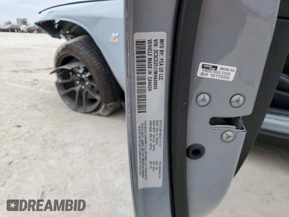 ✅ 2021 Dodge Challenger R/T Scat Pack • VIN: 2C3CDZFJ1MH649849 • Lot: 69032112. Wystawiony na Copart z przebiegiem 11 592 mil. Bezpłatny archiwum sprzedaży aukcyjnych z USA i szczegółowy raport historii pojazdu na DreamBid. Zdjęcie 14.