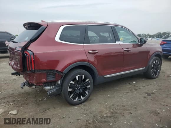✅ 2023 Kia Telluride SX Prestige • VIN: 5XYP5DGC8PG326012 • Lot: 66967765. Listed on Copart with 51,895 mi. Free auction sales archive from the USA and detailed vehicle history report at DreamBid. Image 3.