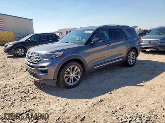 2022 Ford Explorer Limited with VIN 1FMSK7FH6NGA99491, listed as a Copart auction lot 69976035 with 74,860 mi miles and Clean title. Bid and sale history available at DreamBid. Image 1.