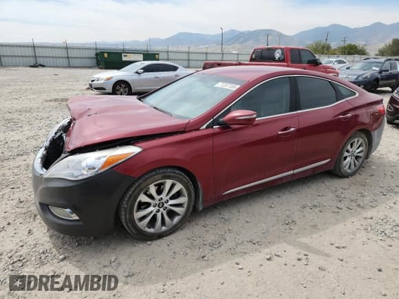 ✅ 2014 Hyundai Azera • VIN: KMHFG4JG0EA348385 • Lot: 71237155. Wystawiony na Copart z przebiegiem 134 921 mil. Bezpłatny archiwum sprzedaży aukcyjnych z USA i szczegółowy raport historii pojazdu na DreamBid. Zdjęcie 1.