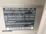 ✅ 2003 Mercedes-Benz M 350 • VIN: 4JGAB57E23A419829 • Lot: 43380153. Wystawiony na IAAI z przebiegiem 174 705 mil. Bezpłatny archiwum sprzedaży aukcyjnych z USA i szczegółowy raport historii pojazdu na DreamBid. Zdjęcie 9.