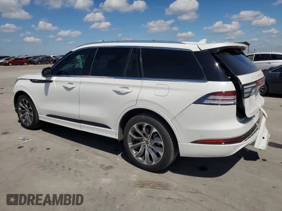 ✅ 2023 Lincoln Aviator Grand Touring • VIN: 5LMYJ8XY3PNL02107 • Лот: 71596494. Опубликован ранее на Copart с пробегом 16 698 миль. Бесплатный доступ к архиву аукционных продаж из США и подробный отчёт об истории автомобиля на DreamBid. Изображение 2.
