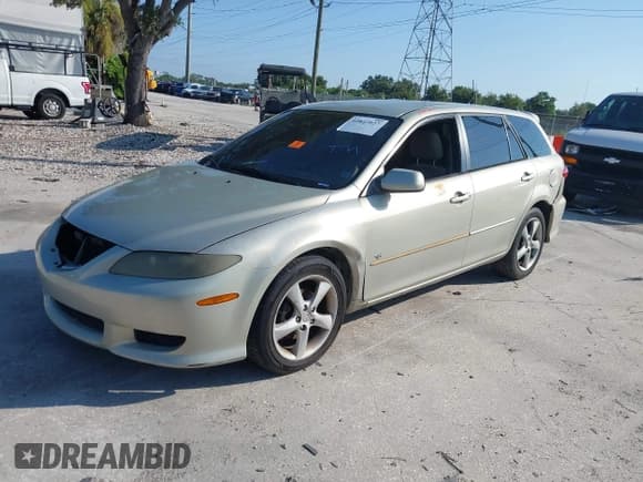 ✅ 2004 Mazda 6 s • VIN: 1YVFP82D045N71222 • Lot: 42847927. Listed on IAAI with 224,015 mi. Free auction sales archive from the USA and detailed vehicle history report at DreamBid. Image 2.