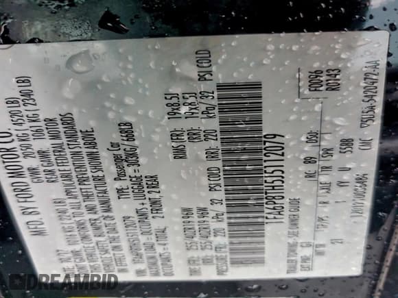 ✅ 2018 Ford Mustang EcoBoost • VIN: 1FA6P8TH5J5112079 • Lot: 94637065. Wystawiony na Copart z przebiegiem 64 319 mil. Bezpłatny archiwum sprzedaży aukcyjnych z USA i szczegółowy raport historii pojazdu na DreamBid. Zdjęcie 13.