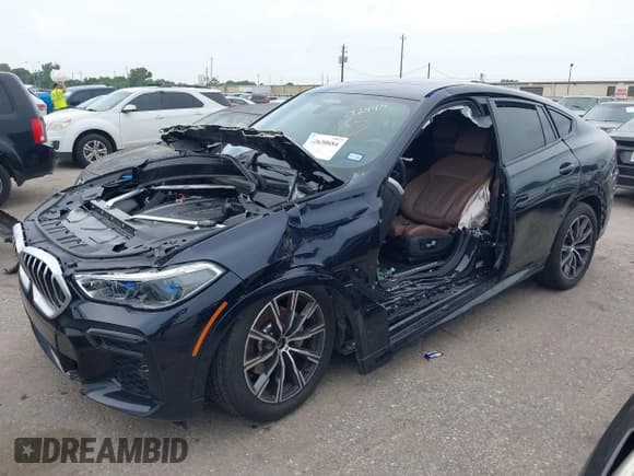 ✅ 2022 BMW X6 xDrive40i • VIN: 5UXCY6C05N9L08478 • Лот: 42630884. Опубликован ранее на IAAI с пробегом Не указан. Бесплатный доступ к архиву аукционных продаж из США и подробный отчёт об истории автомобиля на DreamBid. Изображение 2.