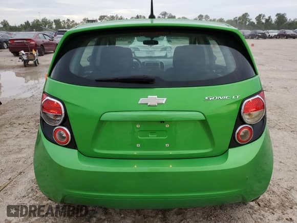 2014 Chevrolet Sonic LT with VIN 1G1JC6SH7E4232038, listed as a Copart auction lot 69904424 with 109,333 mi miles and Clean title. Bid and sale history available at DreamBid. Image 6.