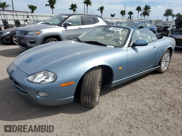 ✅ 2006 Jaguar XK XK8 • VIN: SAJDA42CX62A45610 • Лот: 75286034. Опубликован ранее на Copart с пробегом Не указан. Бесплатный доступ к архиву аукционных продаж из США и подробный отчёт об истории автомобиля на DreamBid. Изображение 1.