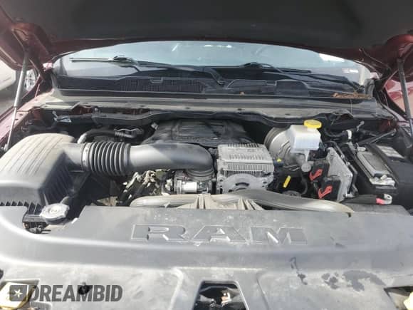 2022 Ram 1500 Lone Star with VIN 1C6SRFFT5NN284651, listed as a Copart auction lot 49073525 with 44,723 mi miles and Salvage title. Bid and sale history available at DreamBid. Image 11.