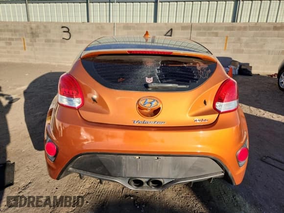 ✅ 2016 Hyundai Veloster Turbo • VIN: KMHTC6AE6GU297193 • Lot: 91135935. Listed on Copart with 74,621 mi. Free auction sales archive from the USA and detailed vehicle history report at DreamBid. Image 6.