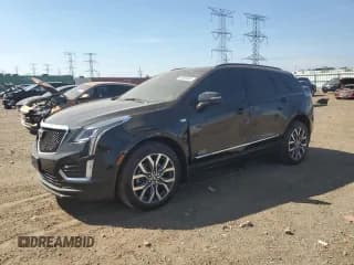 ✅ 2021 Cadillac XT5 AWD Sport • VIN: 1GYKNGRS4MZ141527 • Lot: 80900885. Listed on Copart with 53,353 mi. Free auction sales archive from the USA and detailed vehicle history report at DreamBid. Image 1.