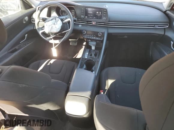 ✅ 2022 Hyundai Elantra Blue • VIN: KMHLM4AJ9NU014507 • Lot: 64955575. Listed on Copart with 16,635 mi. Free auction sales archive from the USA and detailed vehicle history report at DreamBid. Image 8.