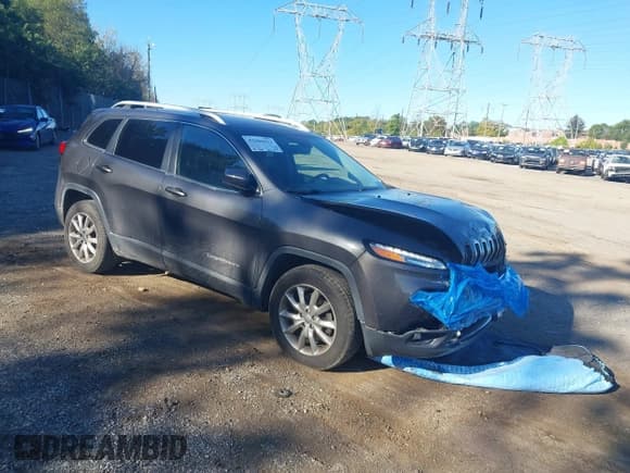 ✅ 2017 Jeep Cherokee Limited • VIN: 1C4PJMDS8HW557696 • Lot: 43406022. Wystawiony na IAAI z przebiegiem 71 160 mil. Bezpłatny archiwum sprzedaży aukcyjnych z USA i szczegółowy raport historii pojazdu na DreamBid. Zdjęcie 1.