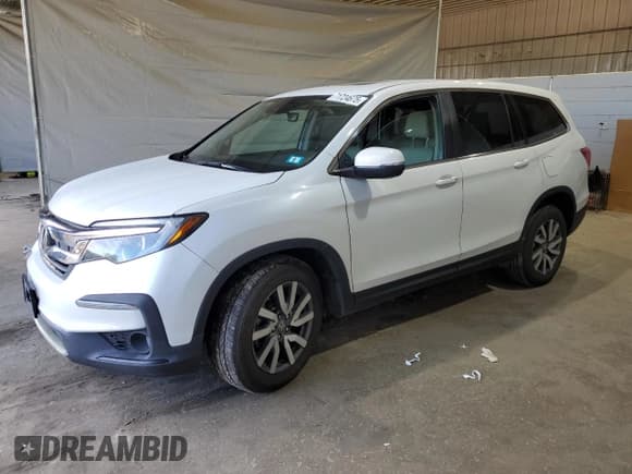 ✅ 2021 Honda Pilot EX-L • VIN: 5FNYF6H58MB025126 • Лот: 71724675. Опубликован ранее на Copart с пробегом Не указан. Бесплатный доступ к архиву аукционных продаж из США и подробный отчёт об истории автомобиля на DreamBid. Изображение 1.