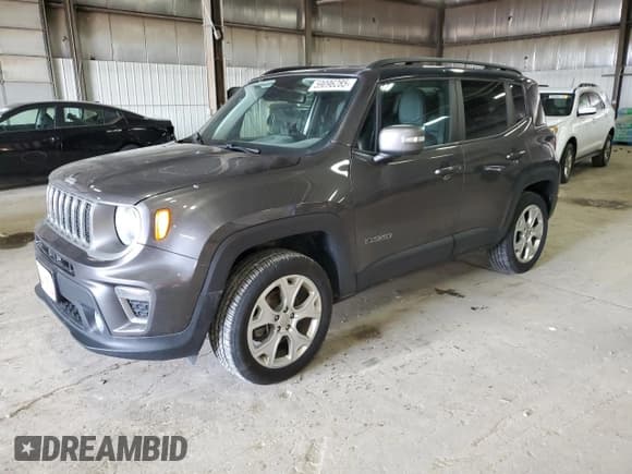 ✅ 2019 Jeep Renegade Limited • VIN: ZACNJBD11KPJ85770 • Lot: 59096285. Wystawiony na Copart z przebiegiem 71 635 mil. Bezpłatny archiwum sprzedaży aukcyjnych z USA i szczegółowy raport historii pojazdu na DreamBid. Zdjęcie 1.