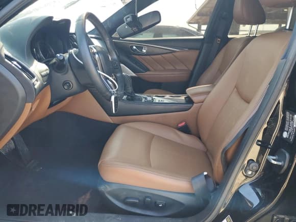 ✅ 2021 Infiniti Q50 Sensory • VIN: JN1EV7CP2MM706574 • Lot: 65067645. Wystawiony na Copart z przebiegiem 35 387 mil. Bezpłatny archiwum sprzedaży aukcyjnych z USA i szczegółowy raport historii pojazdu na DreamBid. Zdjęcie 7.