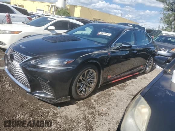 ✅ 2018 Lexus LS 500 • VIN: JTHB51FF1J5004928 • Lot: 49012143. Wystawiony na Copart z przebiegiem Nie podano. Bezpłatny archiwum sprzedaży aukcyjnych z USA i szczegółowy raport historii pojazdu na DreamBid. Zdjęcie 1.