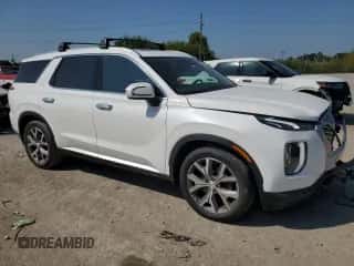 2022 Hyundai Palisade SEL с VIN KM8R44HE3NU353332, выставлен на аукционе Copart как лот 68791254 с пробегом 22 291 миль миль и Списание • Salvage title. История ставок и продаж доступна на DreamBid. Изображение 4.