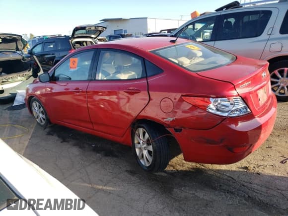 ✅ 2013 Hyundai Accent GLS • VIN: KMHCU4AE9DU276383 • Лот: 74594344. Опубликован ранее на Copart с пробегом 59 611 миль. Бесплатный доступ к архиву аукционных продаж из США и подробный отчёт об истории автомобиля на DreamBid. Изображение 2.