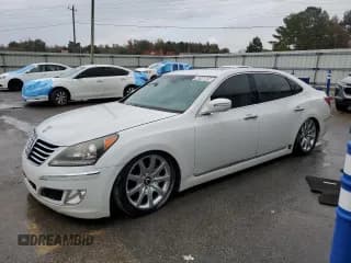 ✅ 2013 Hyundai Equus Signature • VIN: KMHGH4JH2DU063971 • Лот: 90246805. Опубликован ранее на Copart с пробегом Не указан. Бесплатный доступ к архиву аукционных продаж из США и подробный отчёт об истории автомобиля на DreamBid. Изображение 1.