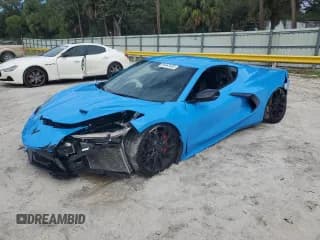 ✅ 2024 Chevrolet Corvette 1LT • VIN: 1G1YA2D40R5130751 • Lot: 84443435. Listed on Copart with 16,116 mi. Free auction sales archive from the USA and detailed vehicle history report at DreamBid. Image 1.